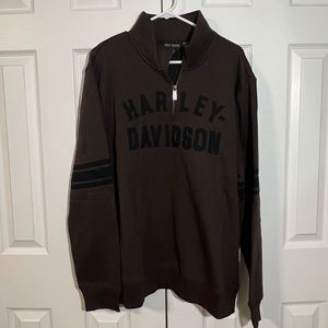 Harley Davidson Staple quarterzip pullover XL